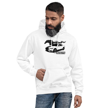 Mustang Hoodie White